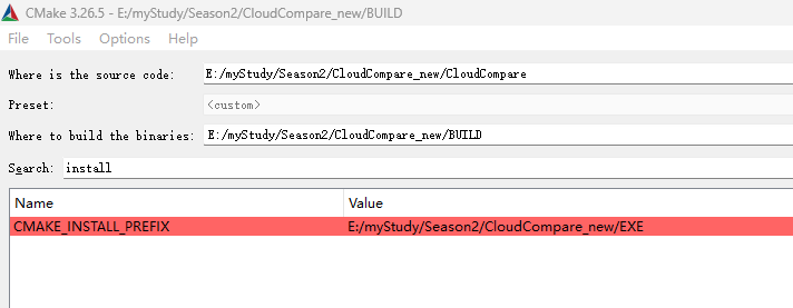 可执行文件编译目的地
